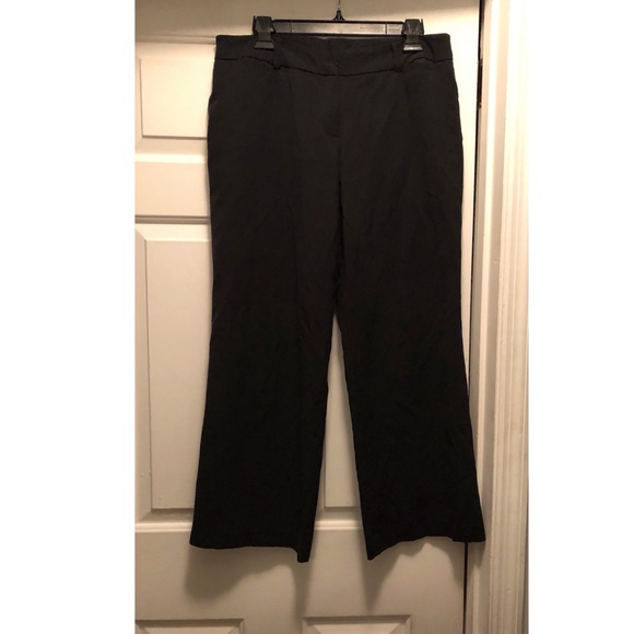 COPY - Size 12P black trouser khaki dress pants - Picture 1 of 6